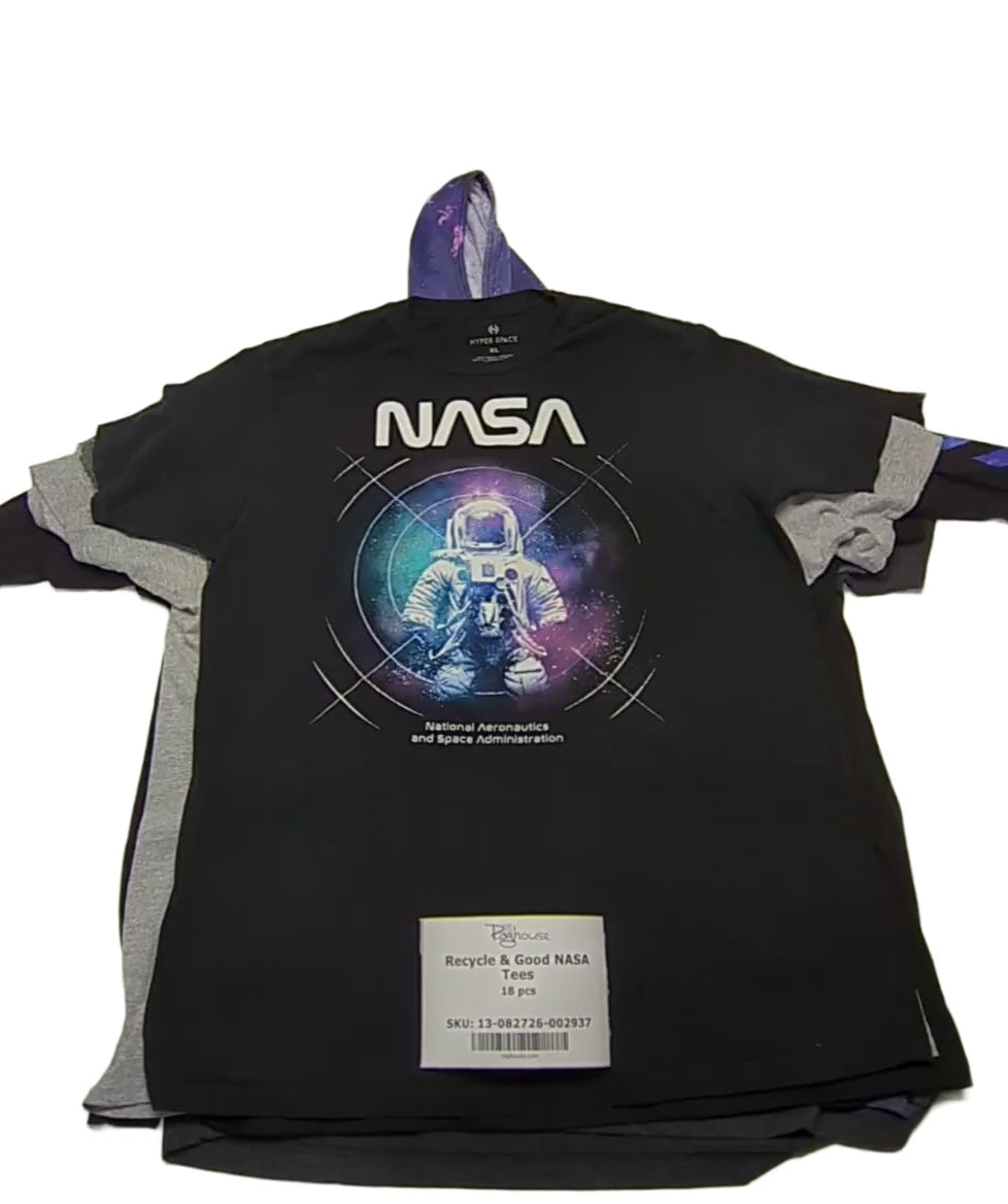 Recycle & Good NASA Tees 18 pcs