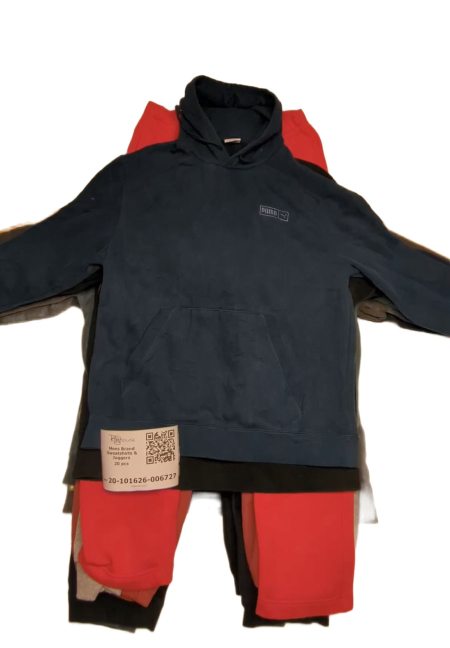 Mens Brand Sweatshirts & Joggers 20 pcs