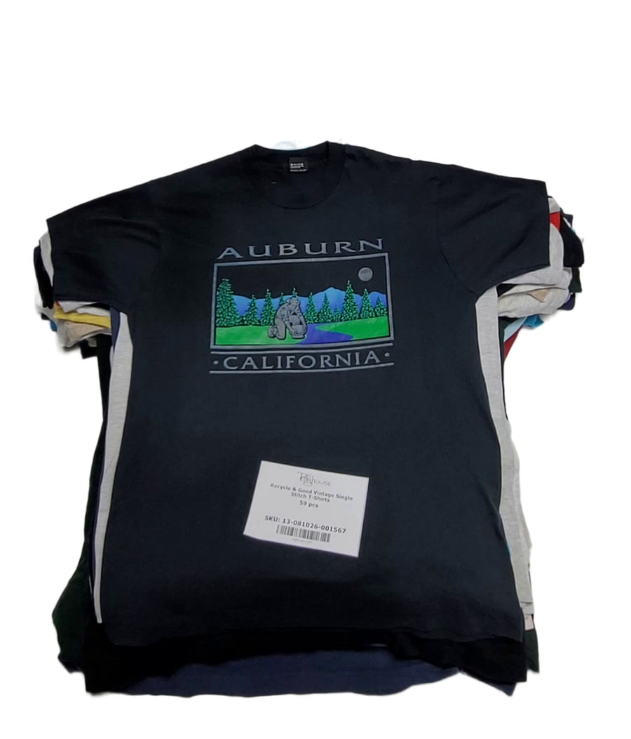 Recycle & Good Vintage Single Stitch T-Shirts 59 pcs