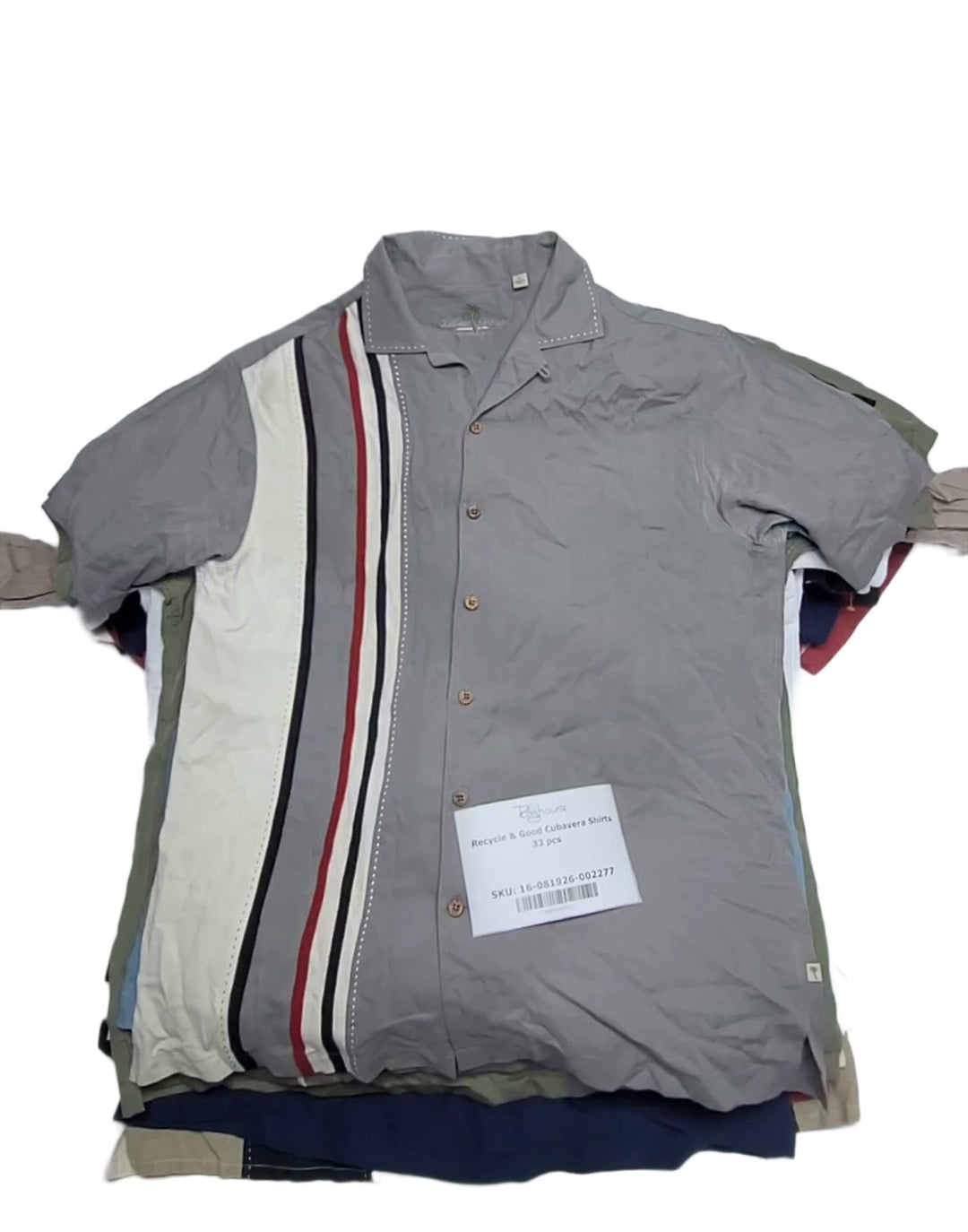 Recycle & Good Cubavera Shirts 33 pcs