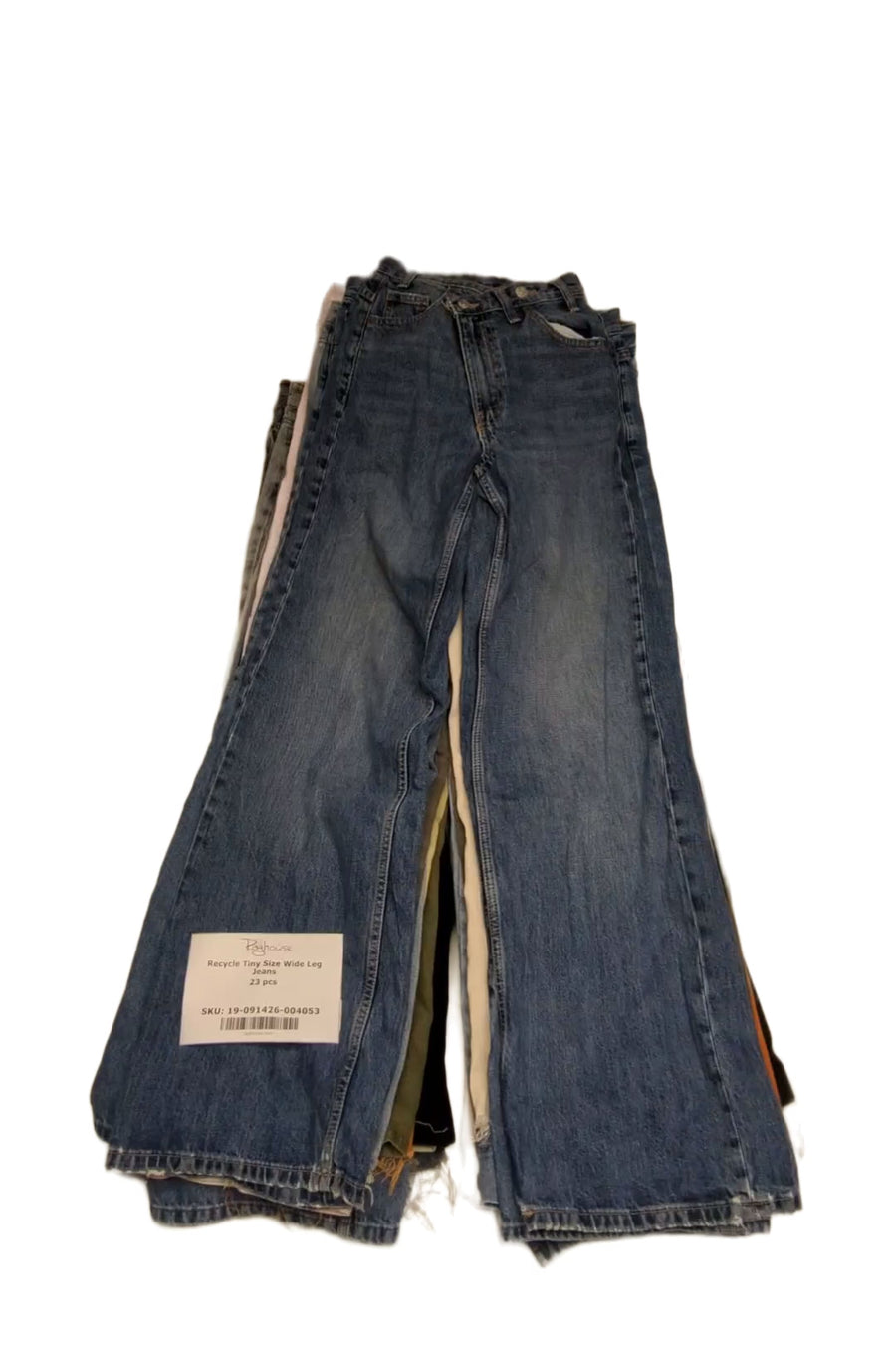 Recycle Tiny Size Wide Leg Jeans 23 pcs