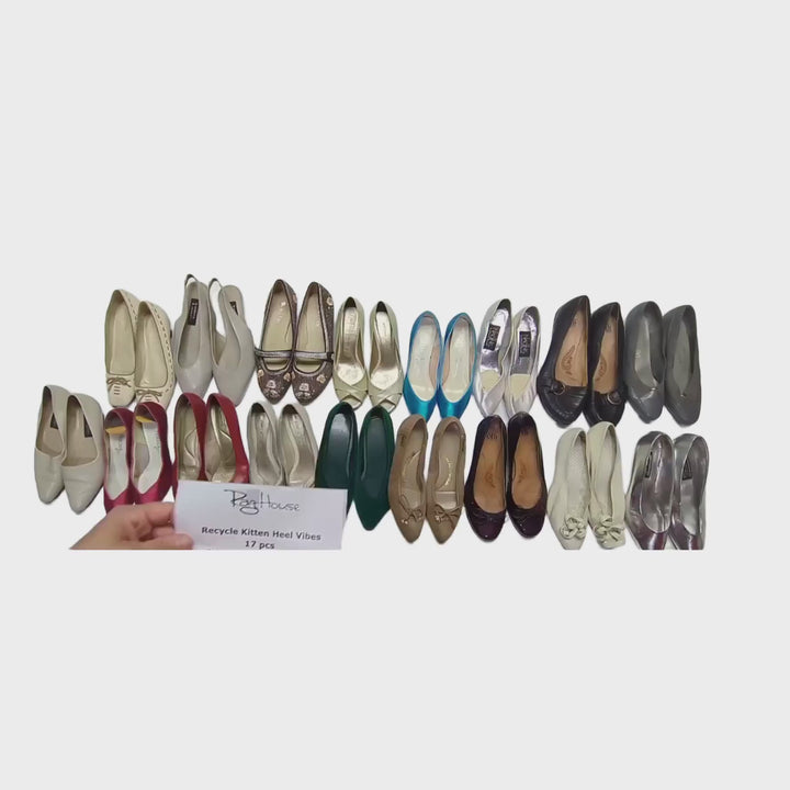 Recycle Kitten Heel Vibes 17 pcs