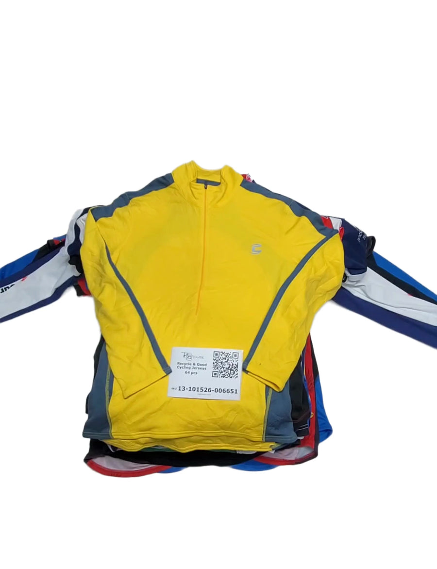 Recycle & Good Cycling Jerseys 64 pcs