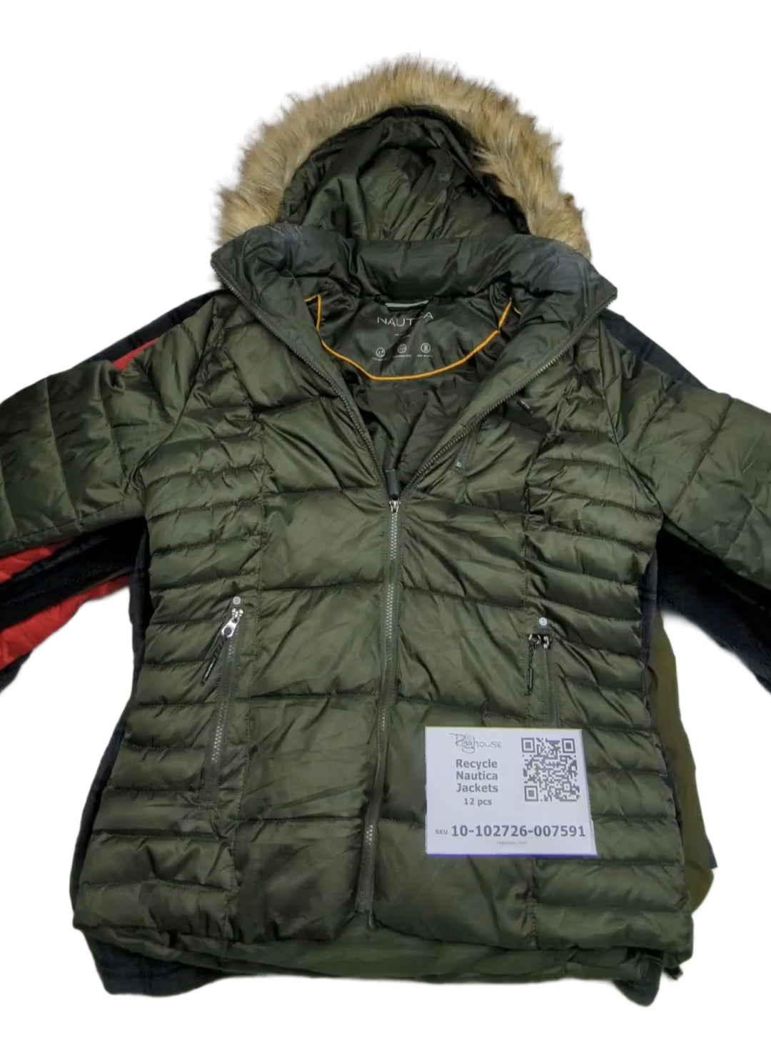 Recycle Nautica Jackets 12 pcs