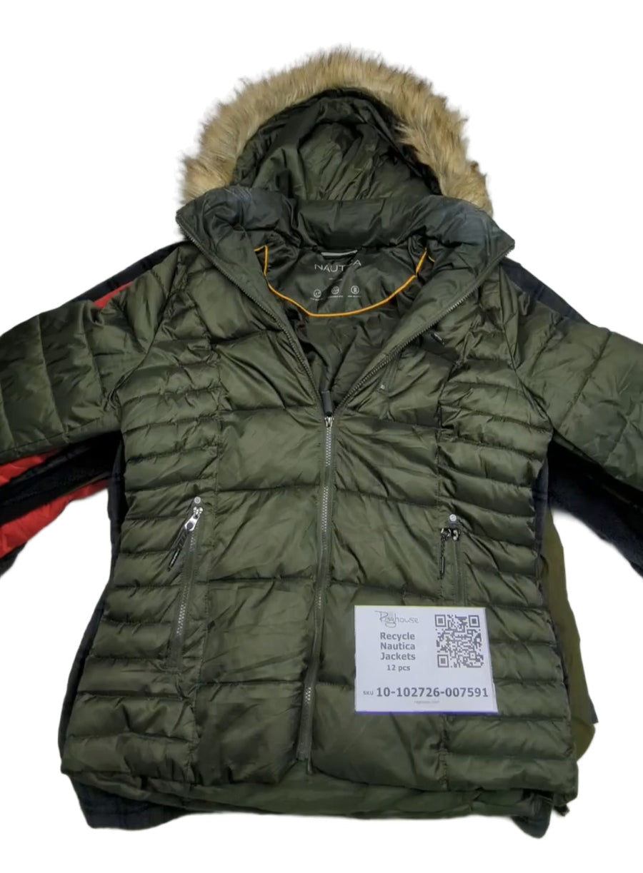 Recycle Nautica Jackets 12 pcs