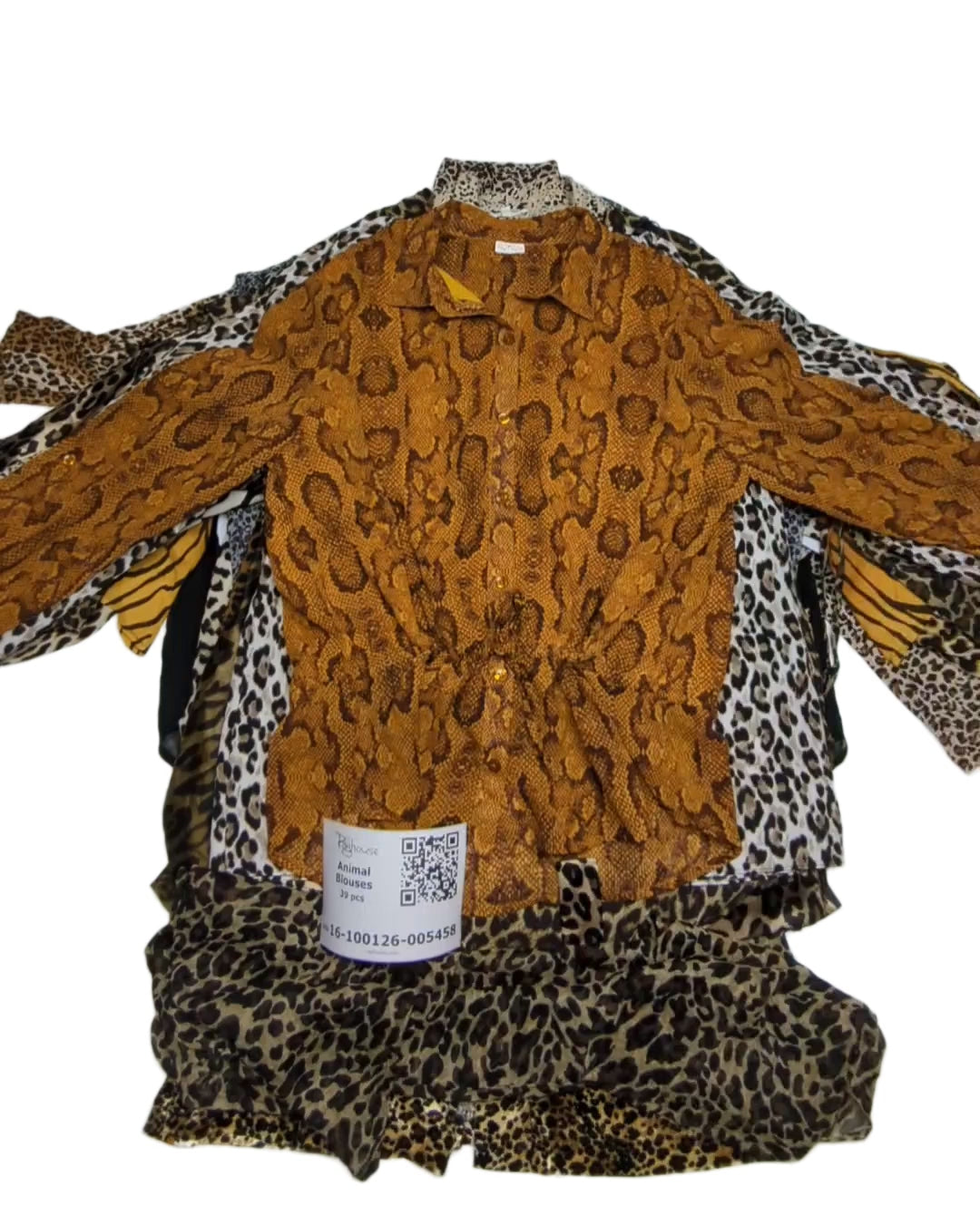 Animal Blouses 39 pcs