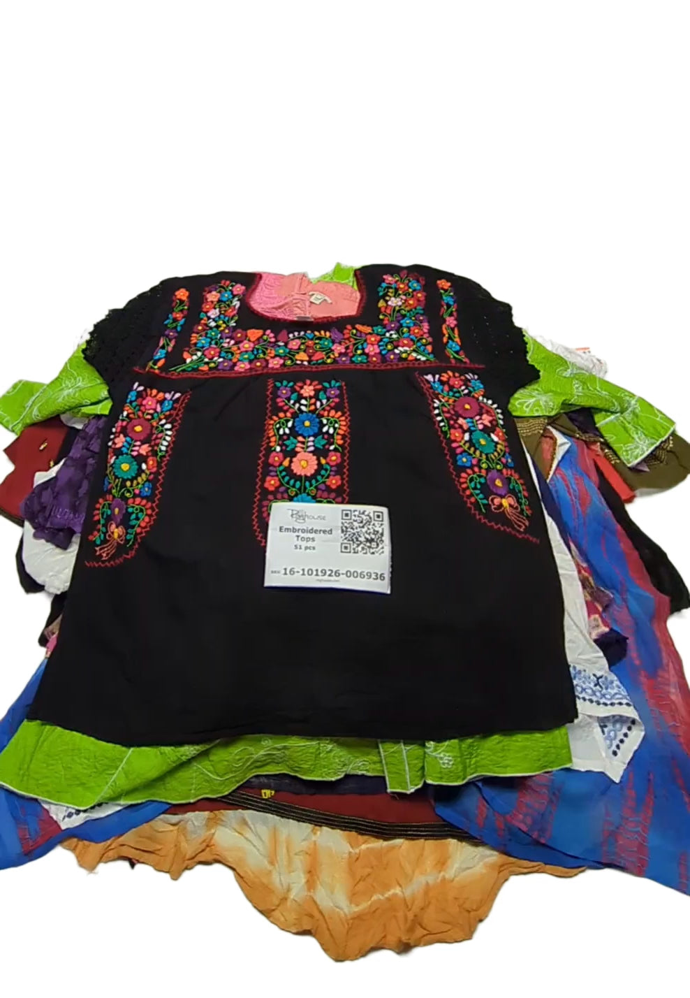 Embroidered Tops 51 pcs