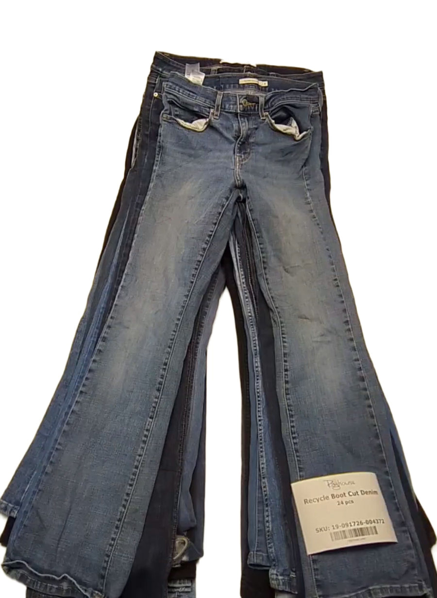 Recycle Boot Cut Denim 24 pcs
