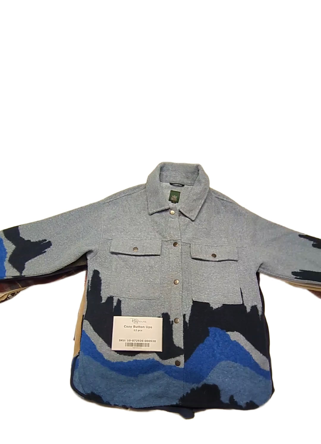 Cozy Button Ups 12 pcs
