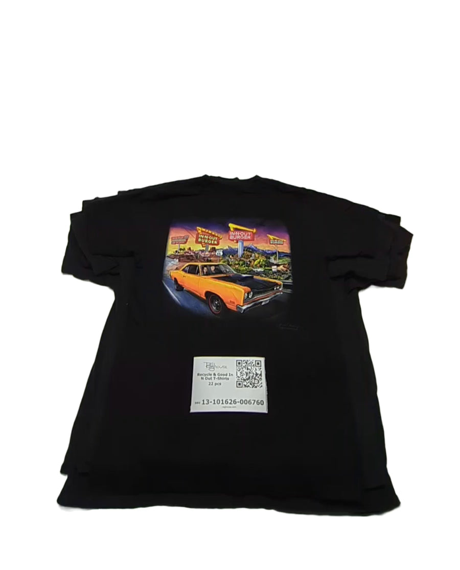 Recycle & Good In N Out T-Shirts 22 pcs