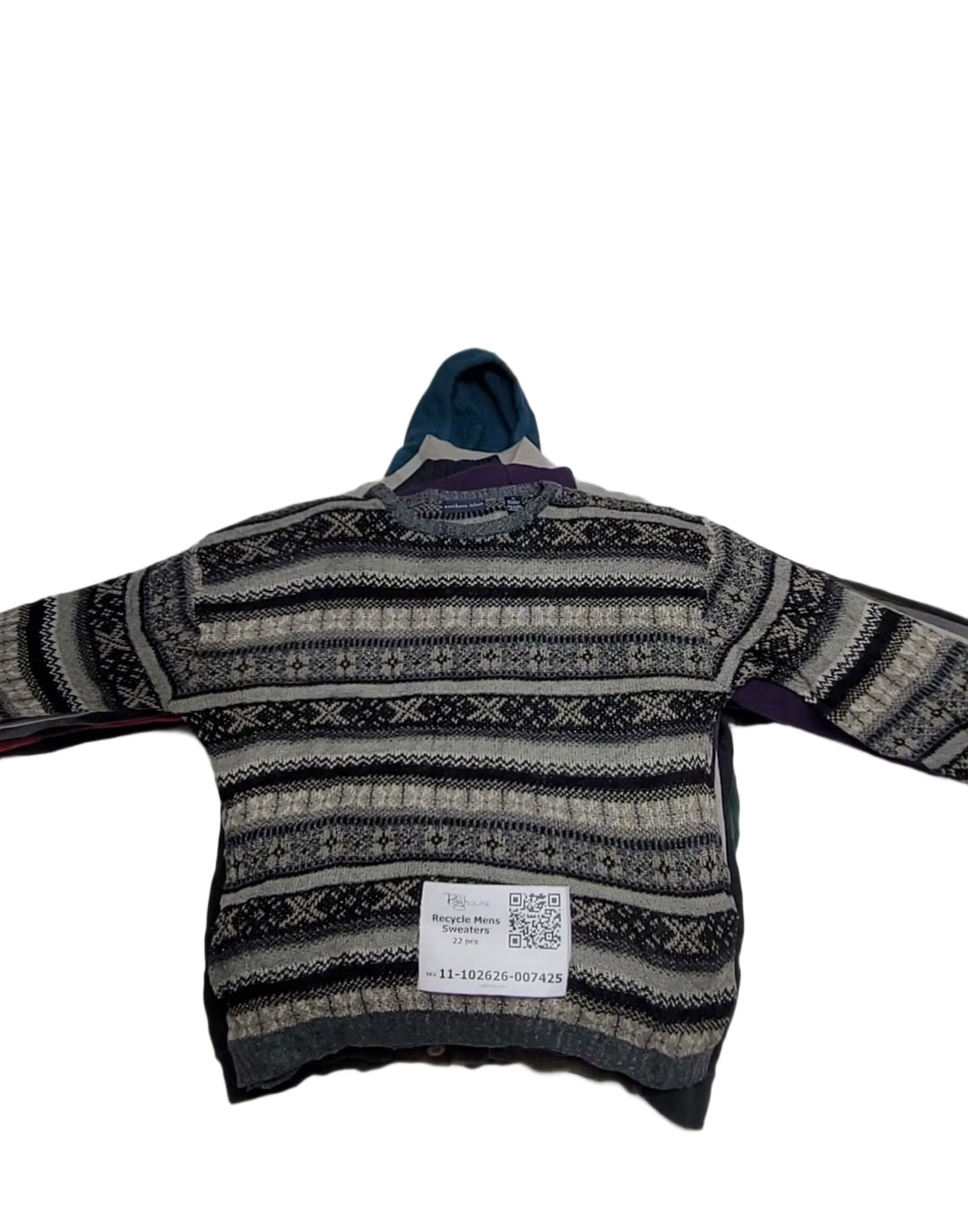 Recycle Mens Sweaters 22 pcs