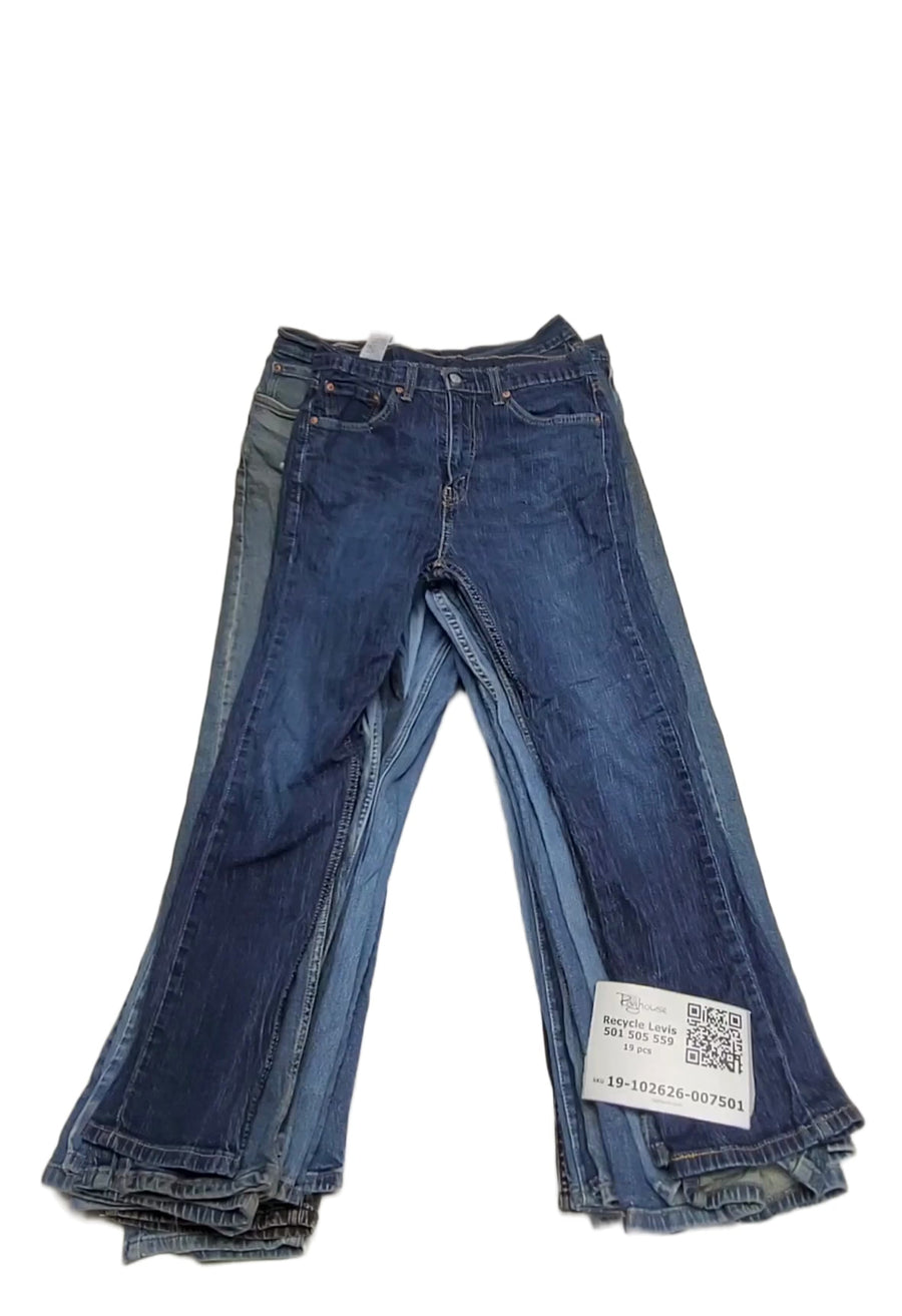 Recycle Levis 501 505 559 19 pcs