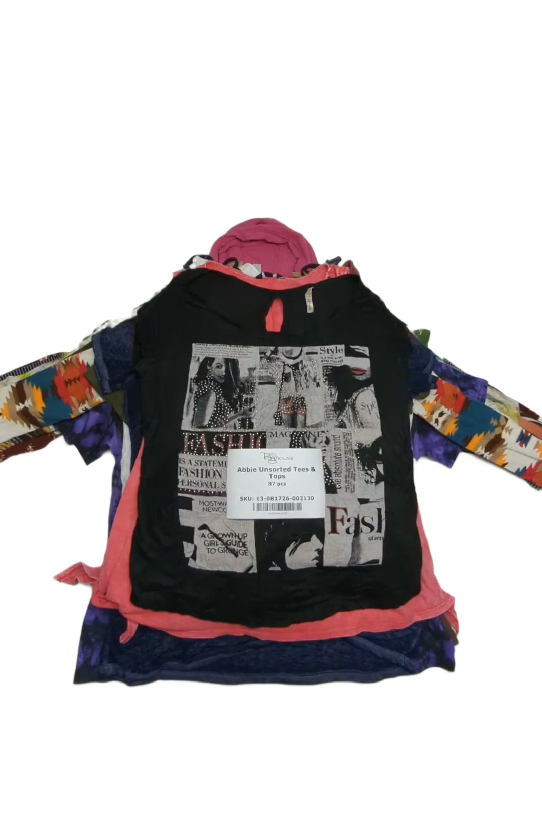 Abbie Unsorted Tees & Tops 87 pcs