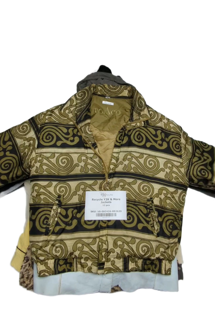 Recycle Y2K & More Jackets 13 pcs