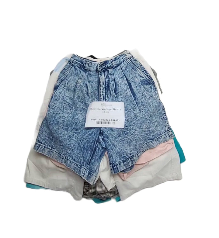 Recycle Vintage Shorts 34 pcs