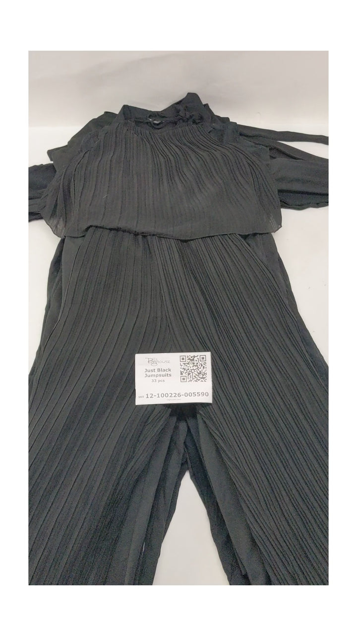 Just Black Jumpsuits 33 pcs