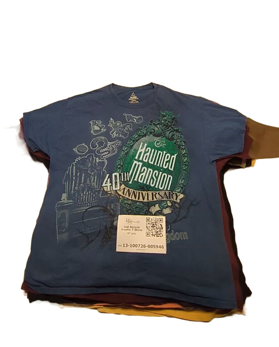 Judi Recycle Graphic T-Shirts 47 pcs