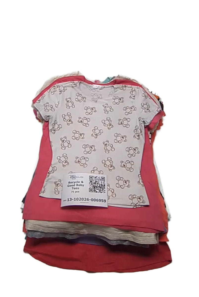 Recycle & Good Baby Tees 71 pcs