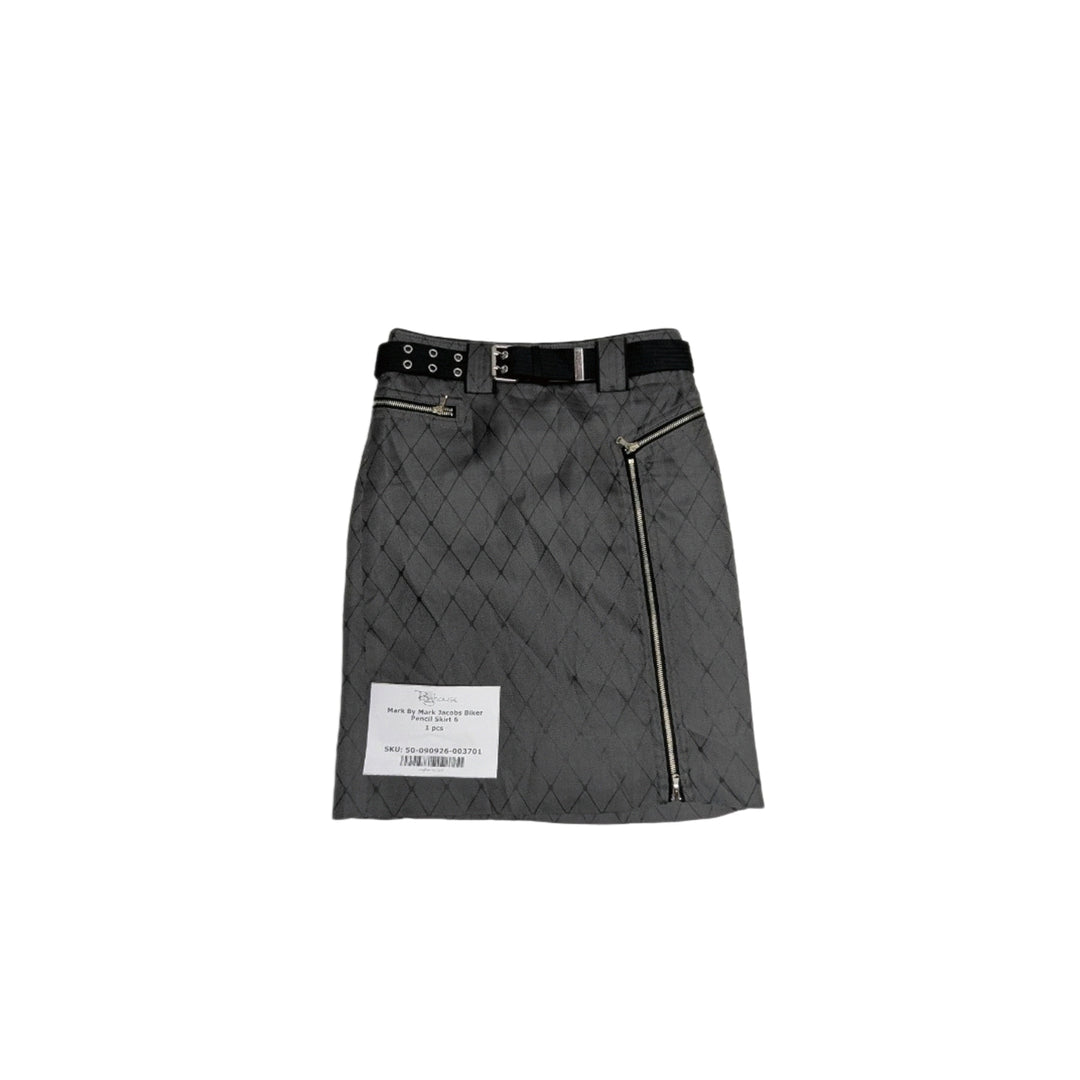 Mark By Mark Jacobs Biker Pencil Skirt 6 1 pc