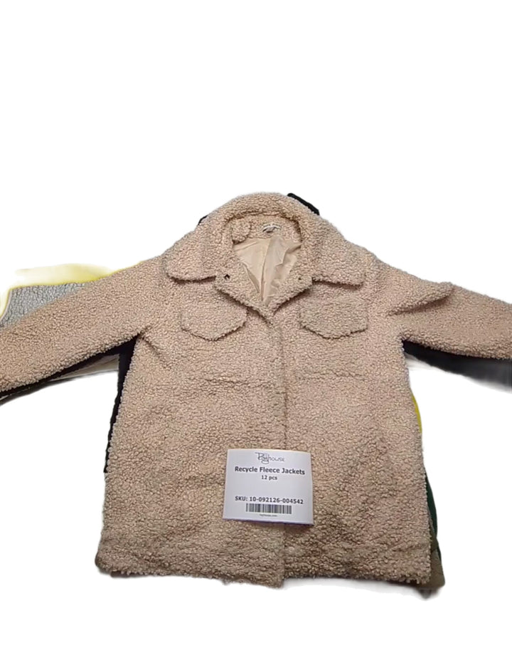 Recycle Fleece Jackets 12 pcs
