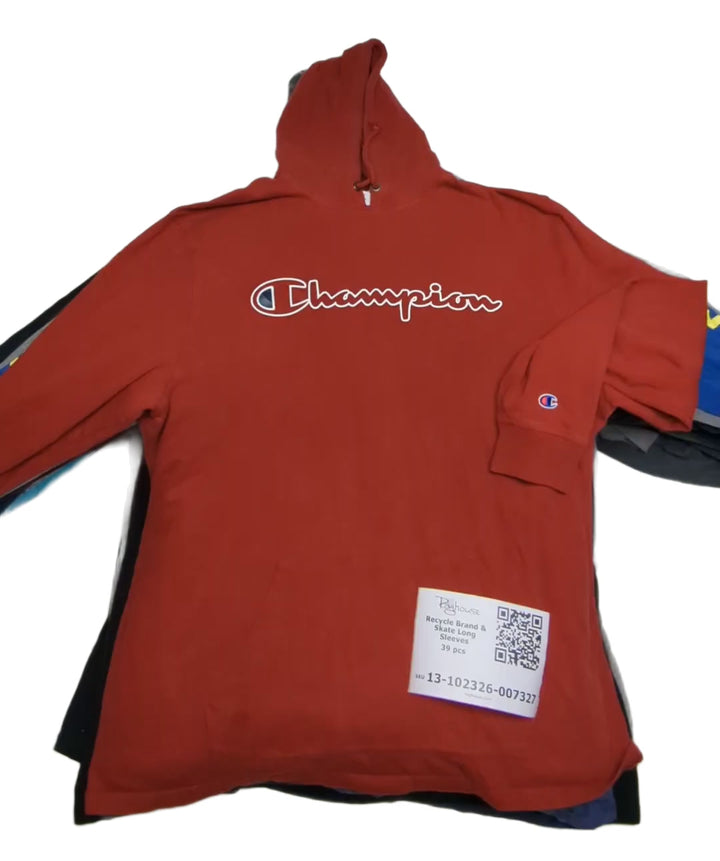 Recycle Brand & Skate Long Sleeves 39 pcs