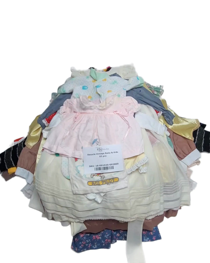 Recycle Vintage Baby & Kids 83 pcs