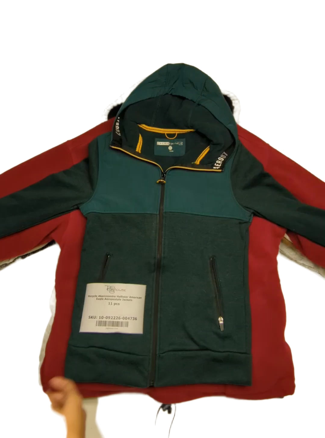 Recycle Abercrombie Hollister American Eagle Aeropostale Jackets 11 pcs