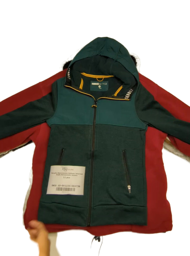 Recycle Abercrombie Hollister American Eagle Aeropostale Jackets 11 pcs