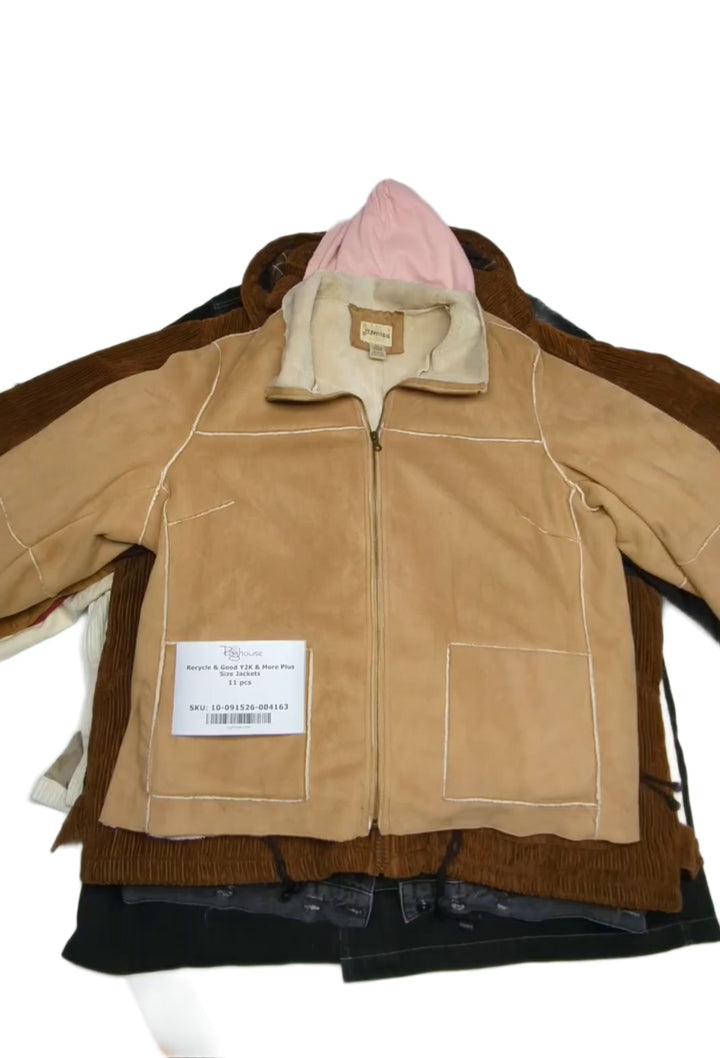 Recycle & Good Y2K & More Plus Size Jackets 11 pcs