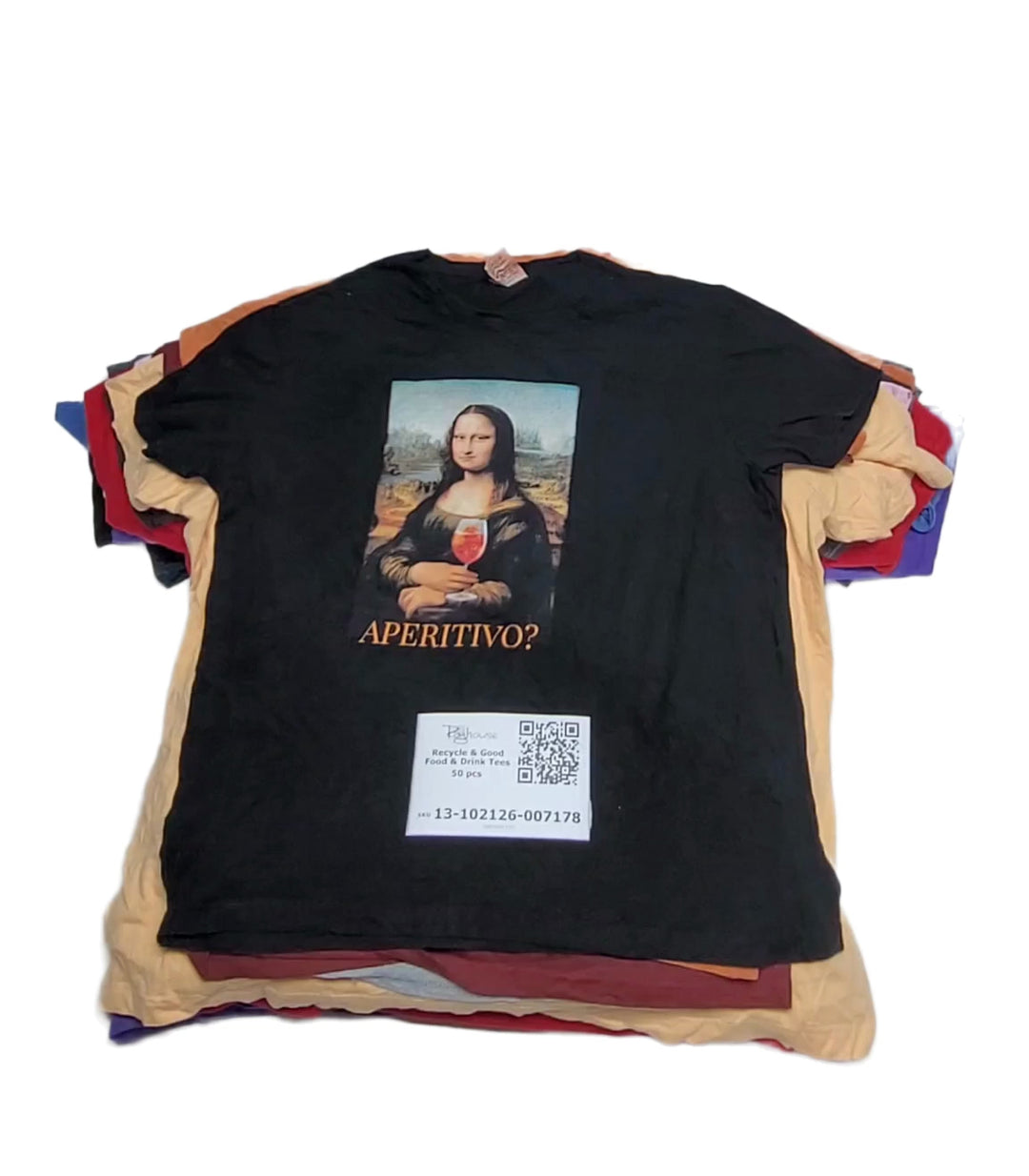 Recycle & Good Food & Drink Tees 50 pcs