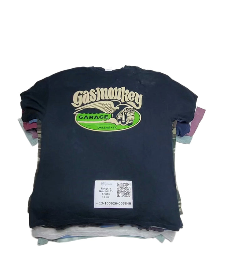 Recycle Graphic T-Shirts 61 pcs