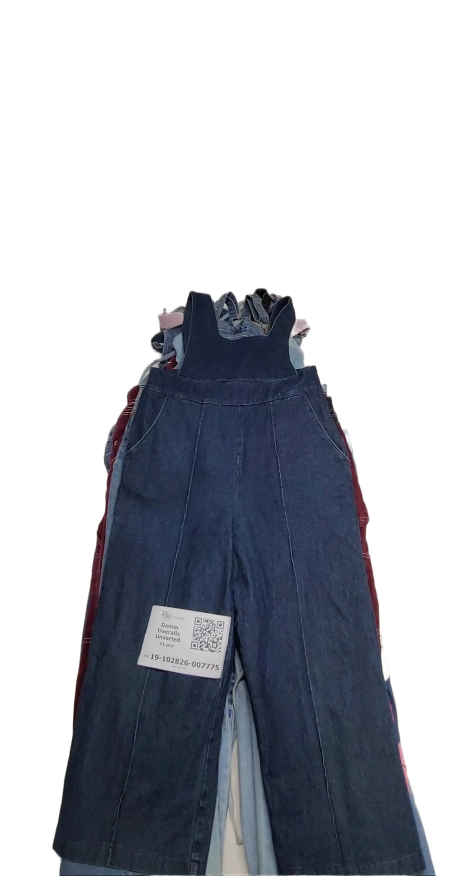 Denim Overalls Unsorted 21 pcs