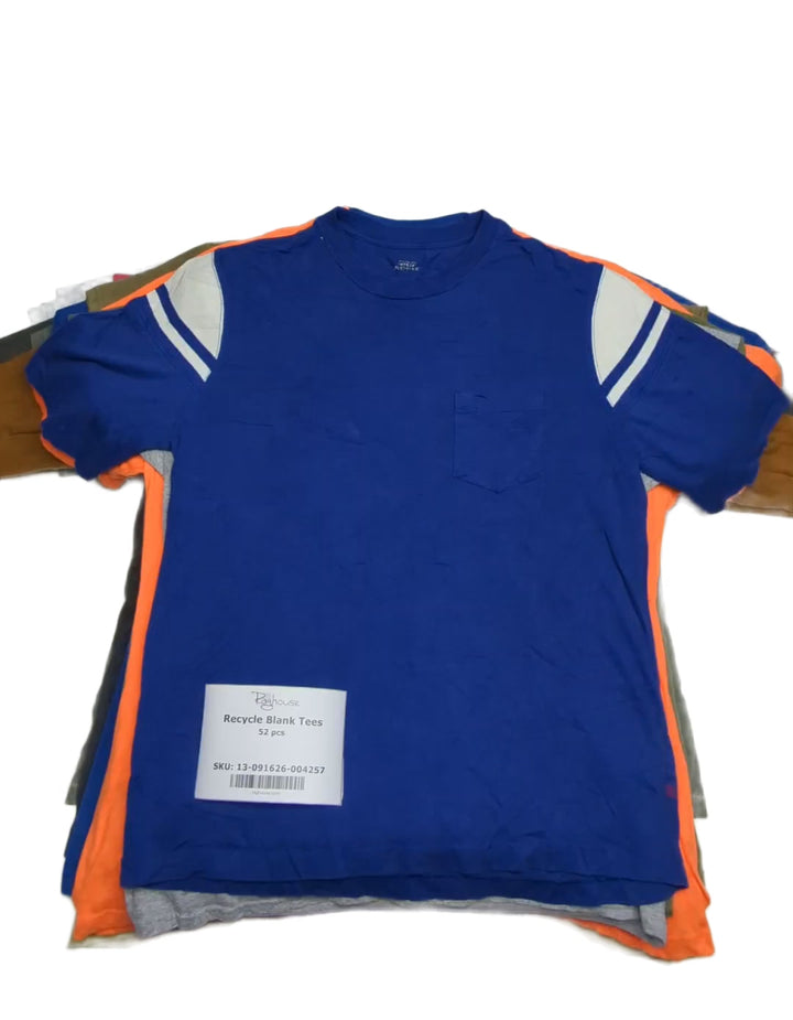 Recycle Blank Tees 52 pcs