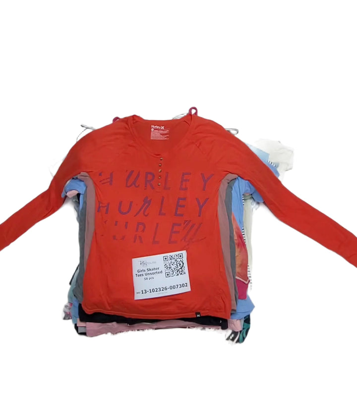 Girls Skater Tees Unsorted 58 pcs