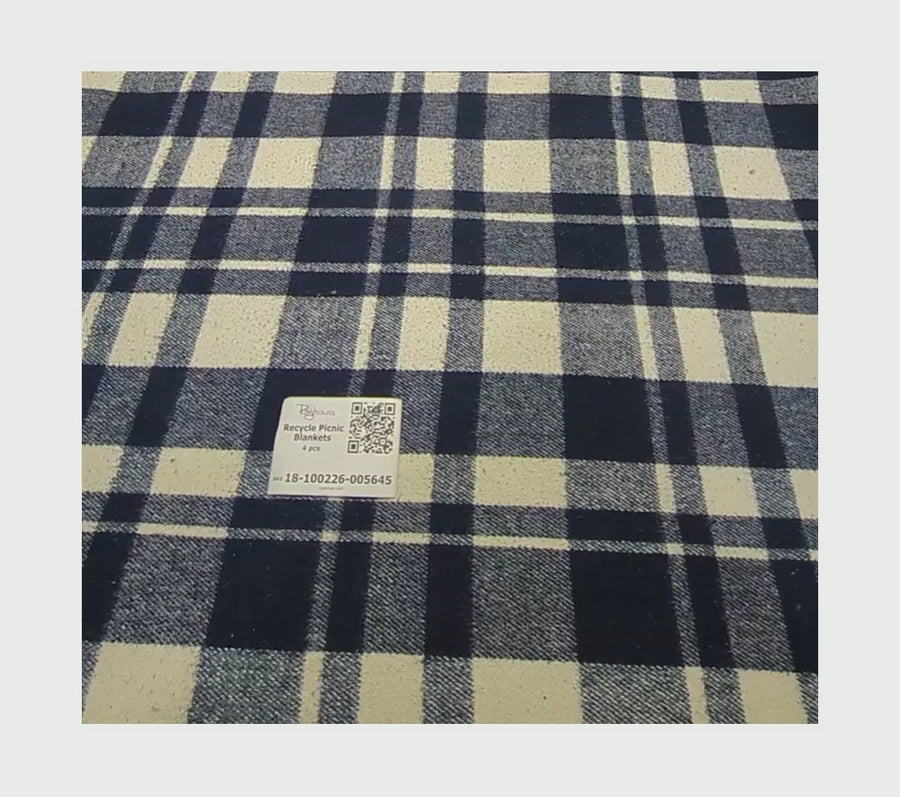 Recycle Picnic Blankets 4 pcs