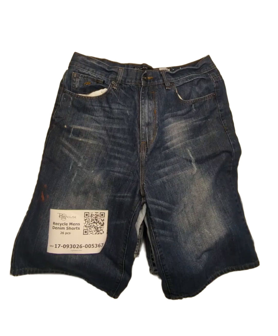 Recycle Mens Denim Shorts 26 pcs