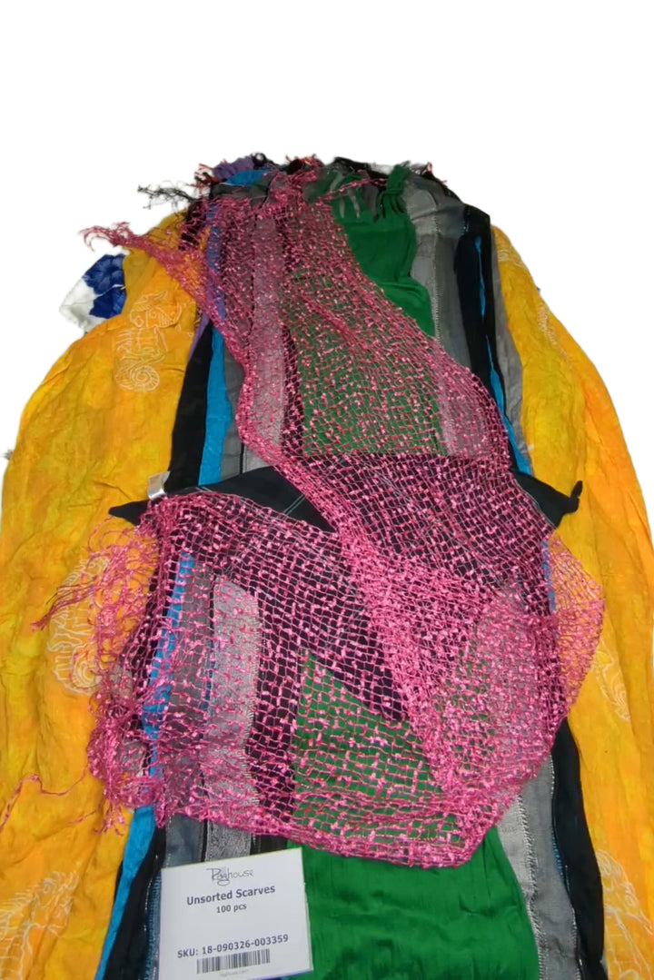 Big Scarves Unsorted 100 pcs