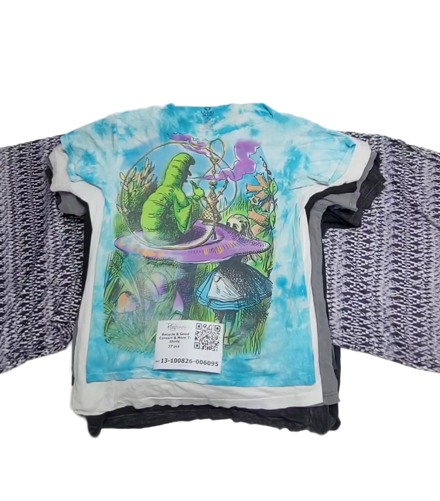 Recycle & Good Concert & More T-Shirts 37 pcs