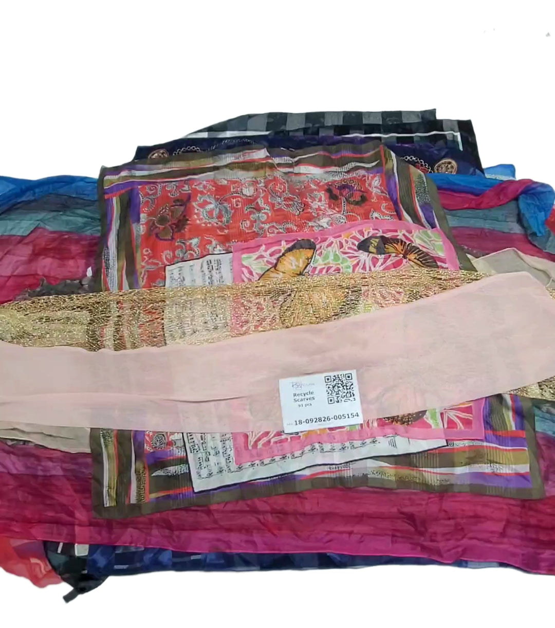 Recycle Scarves 91 pcs