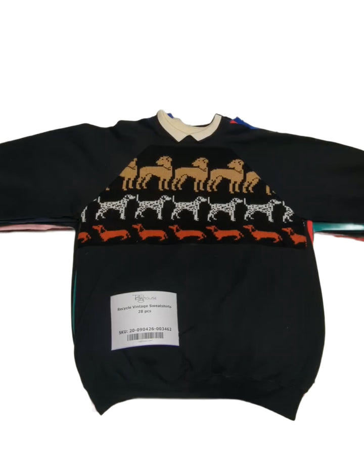 Recycle Vintage Sweatshirts 28 pcs