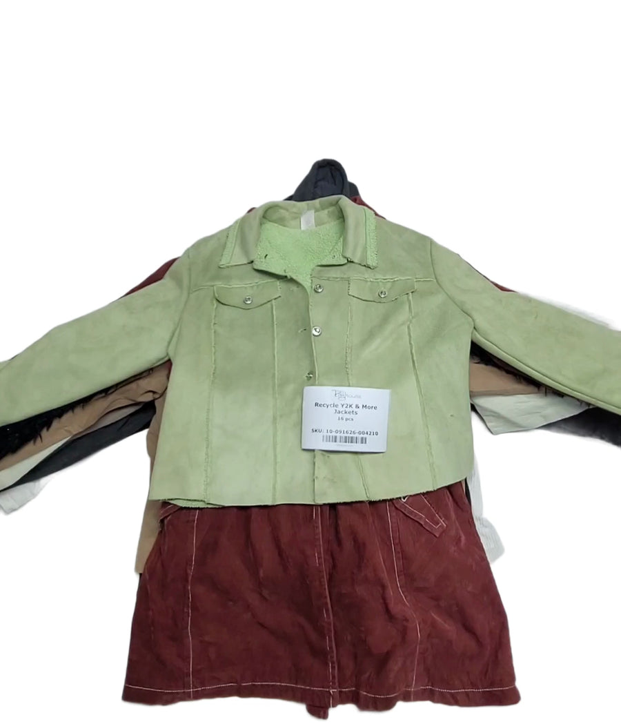 Recycle Y2K & More Jackets 16 pcs