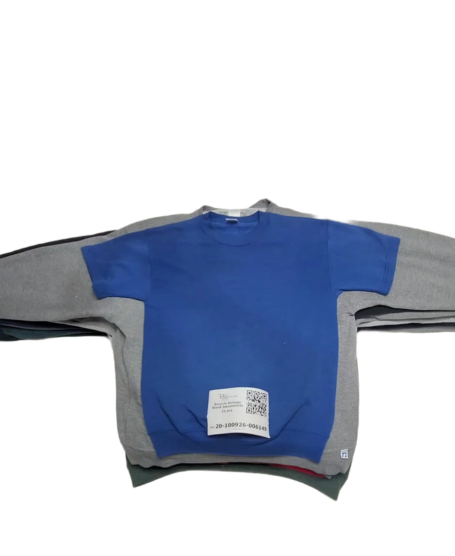 Recycle Vintage Blank Sweatshirts 21 pcs