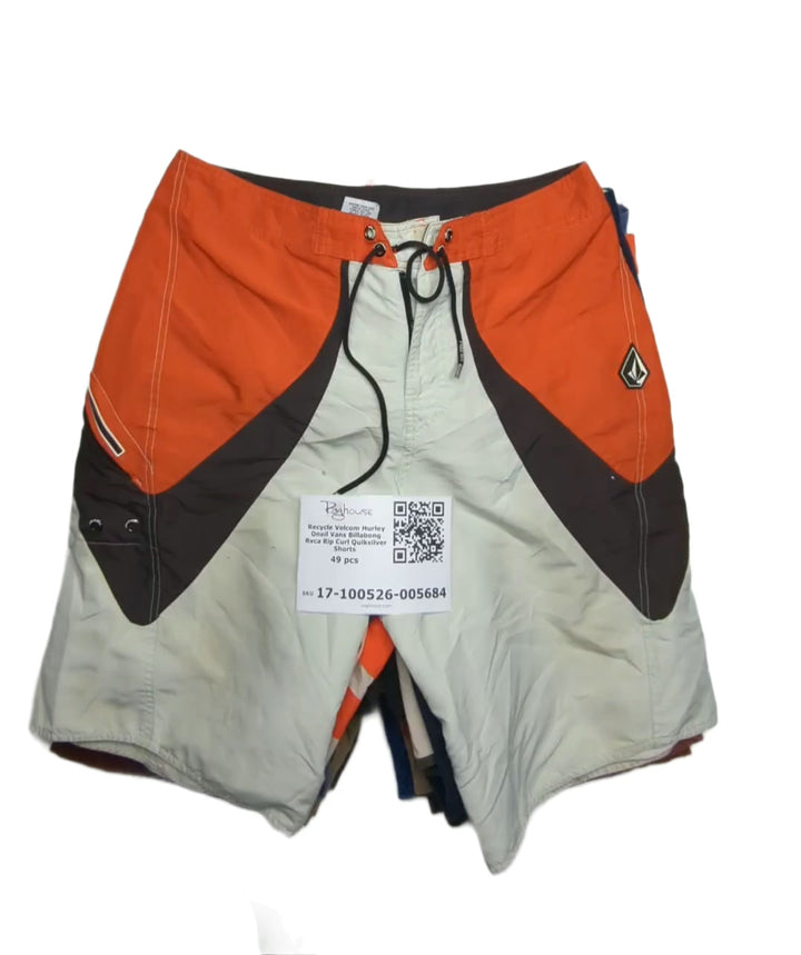 Recycle Volcom Hurley Oneil Vans Billabong Rvca Rip Curl Quiksilver Shorts 49 pcs