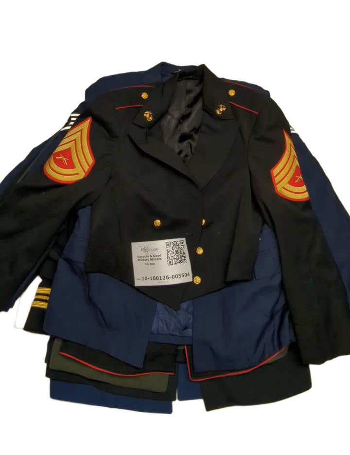 Recycle & Good Military Blazers 14 pcs