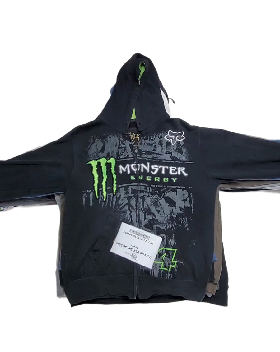 Recycle Y2K Sweatshirts 18 pcs