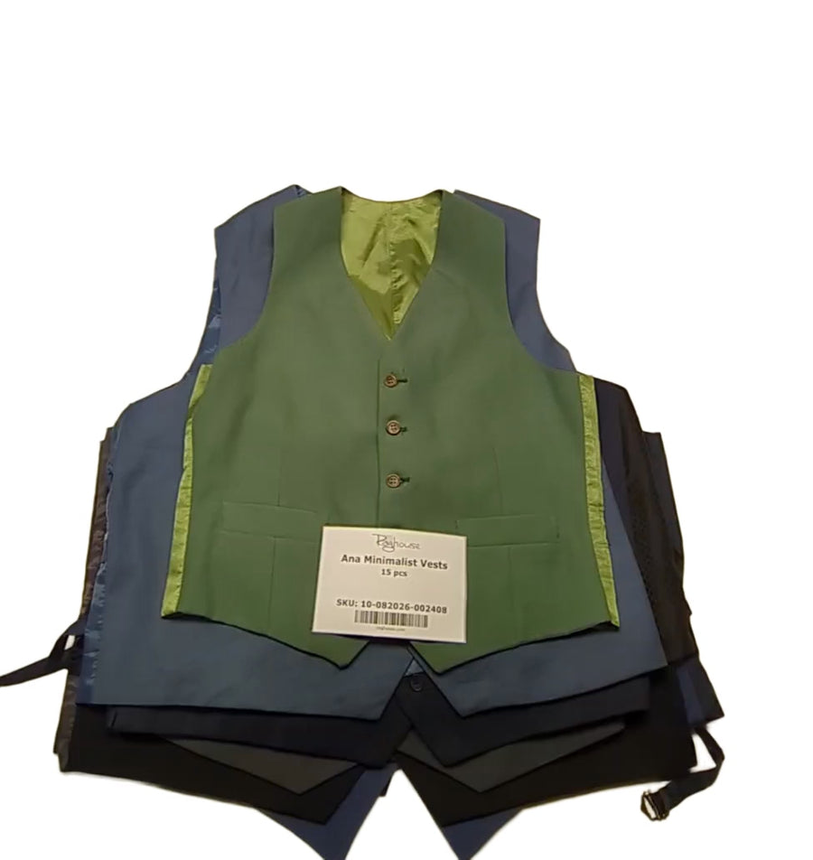 Ana Minimalist Vests 15 pcs