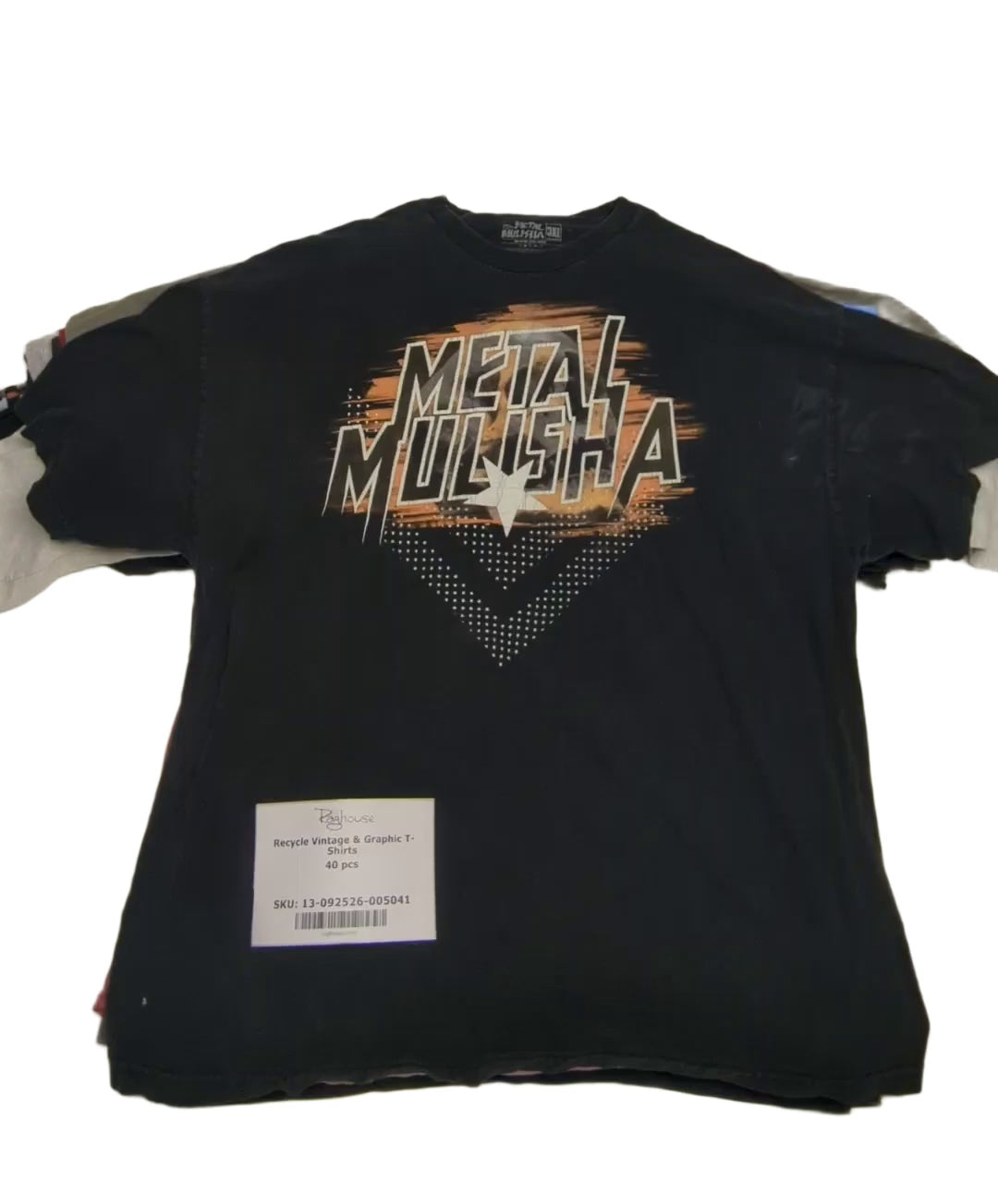 Recycle Vintage & Graphic T-Shirts 40 pcs