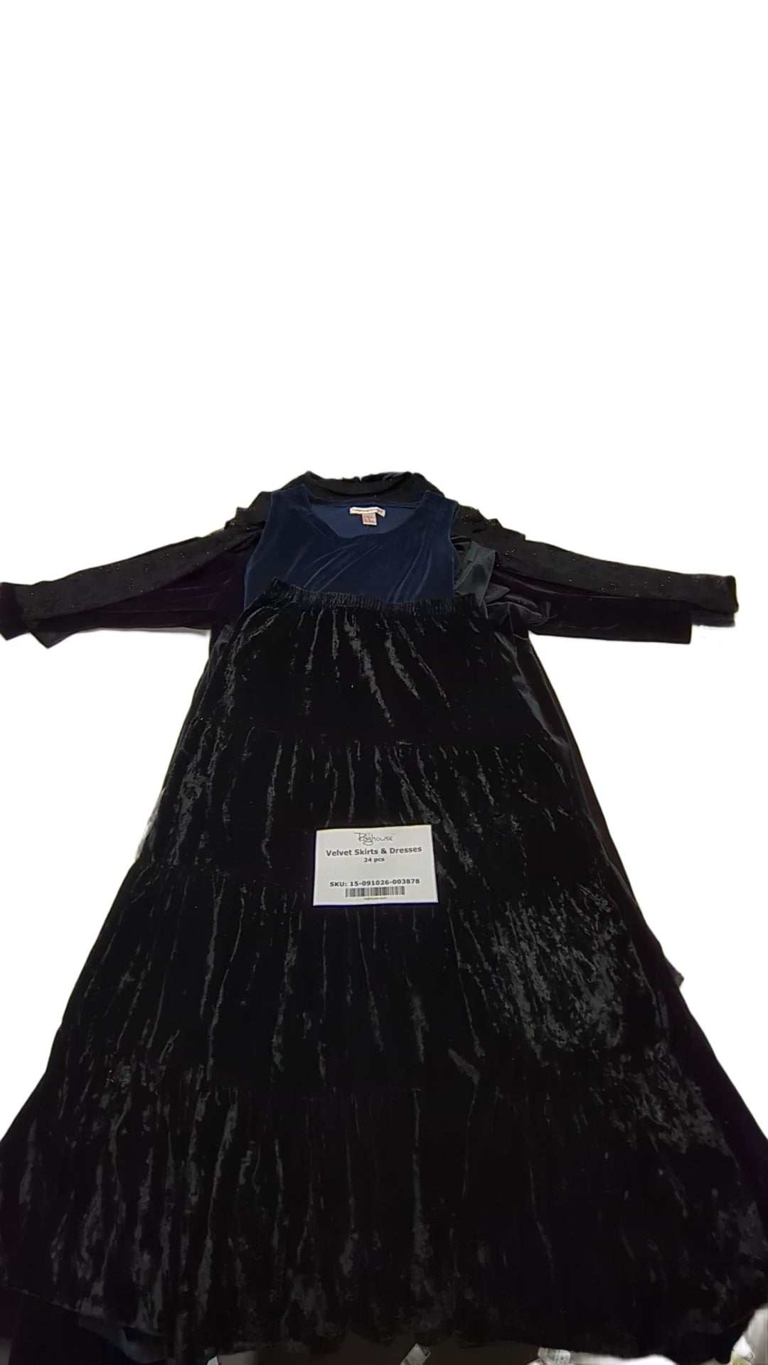 Velvet Skirts & Dresses 24 pcs