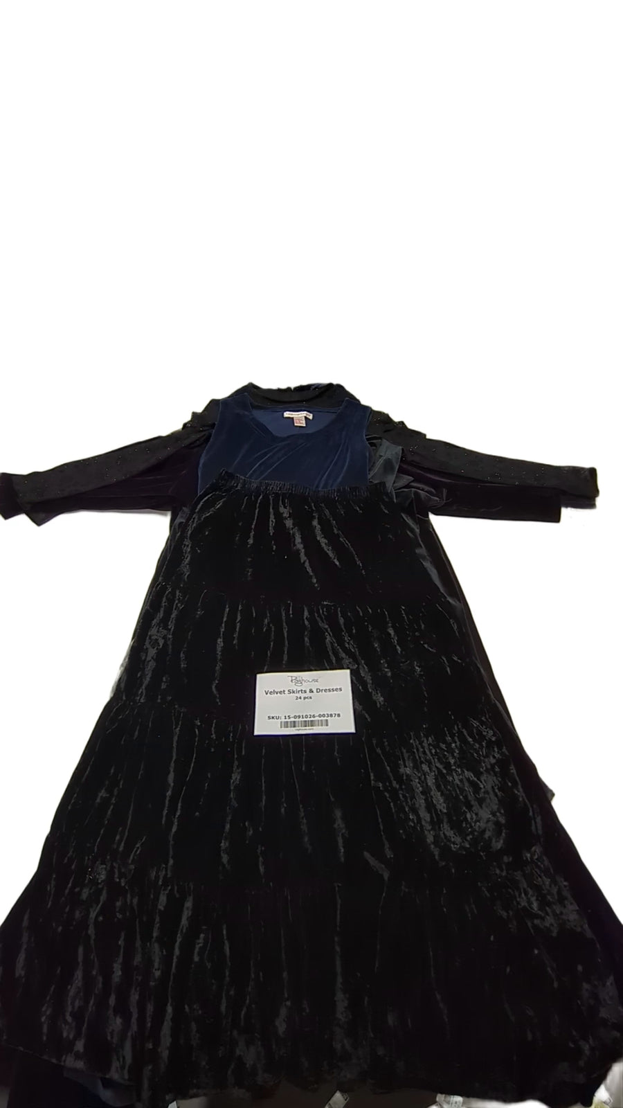 Velvet Skirts & Dresses 24 pcs
