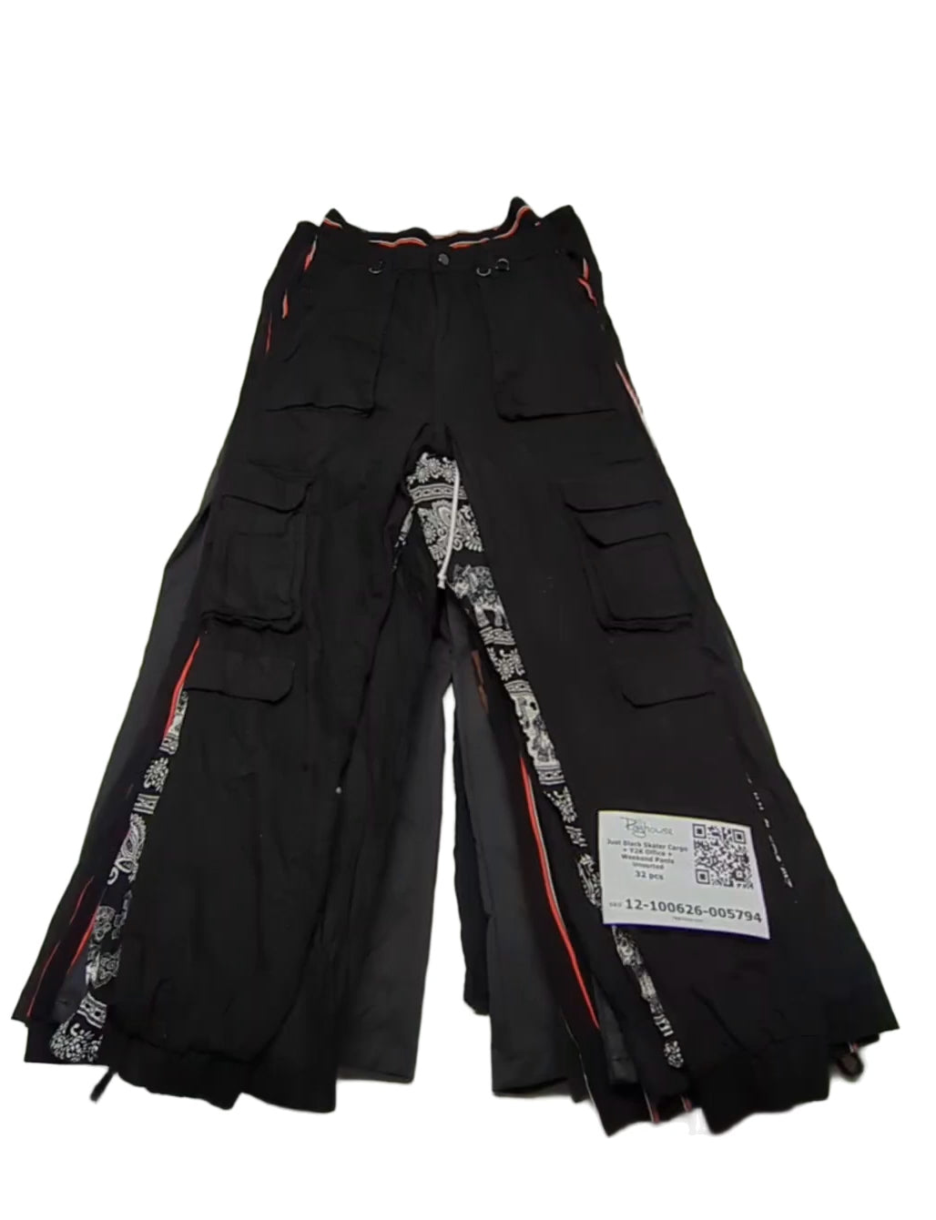Just Black Skater Cargo + Y2K Office + Weekend Pants Unsorted 32 pcs